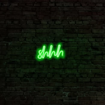 Image of Shhh - Green Green Wall Lamp