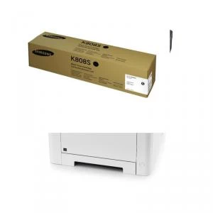 Image of Samsung CLT-K808S Laser Toner Ink Cartridge Page Life 23000pp Black Ref