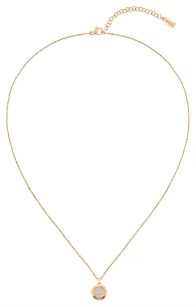 Image of BOSS 1580383 Womens Rose Gold-Tone Stainless Jewellery