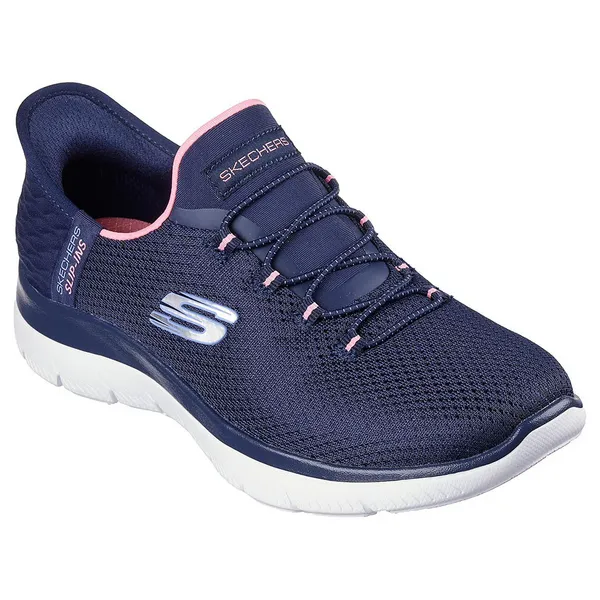 Image of Skechers Slip-Ins: Summits - Diamond Dream Slip On Runners 3 (36) Blue 27299718230