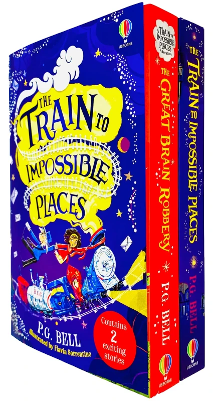 Image of Train To Impossible Places Series 2 Books Collection Set by P. G. Bell Paperback NEW P.G. Bell Books