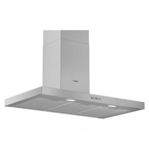 Image of Bosch DWB94BC50B 90cm Flat Chimney Cooker Hood