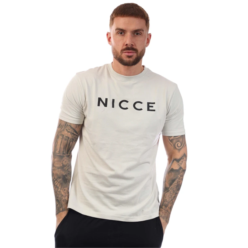 Image of Nicce Aderyn T-Shirt & Pant Set Black male S