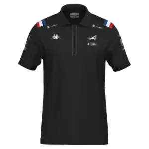 Image of Alpine 2022 Team Polo Shirt (Black)