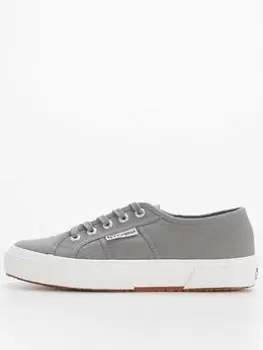 Image of SUPERGA 2750 Cotu Classic Plimsolls - Grey, Size 5, Women