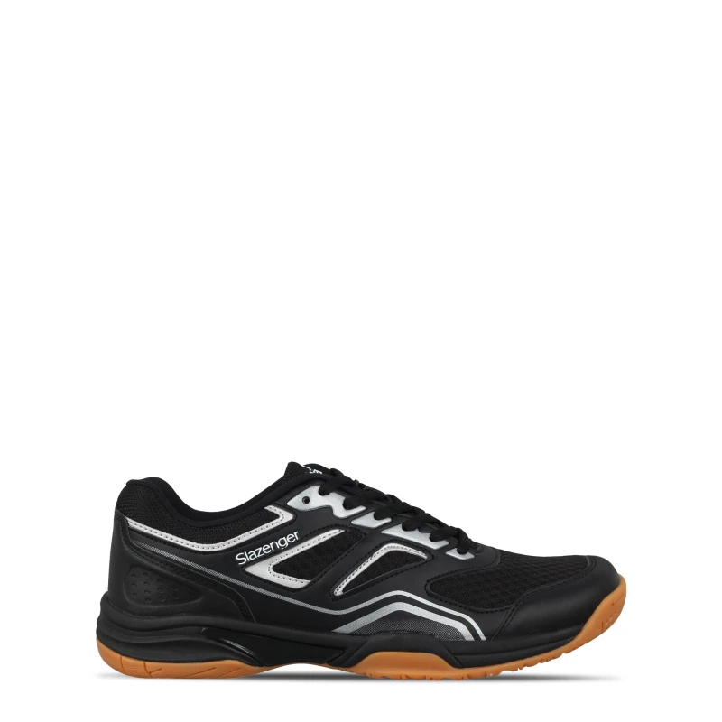 Image of Slazenger Indoor Mens Trainers - Black 6