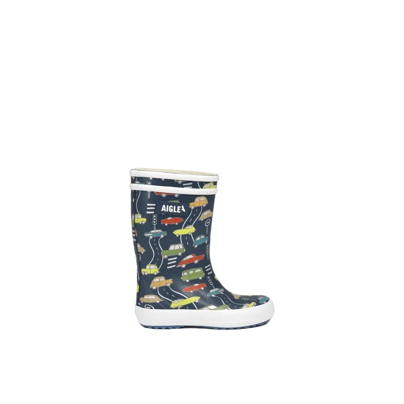 Image of Aigle LOLLY POP PLAY boys's Children's Wellington Boots in Multicolour