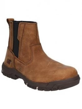 Image of Cat Abbey Safety Boots - Wheat
