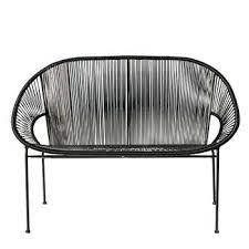 Image of Charles Bentley Zanzibar 2 Seater Bench Natural