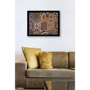 Image of SC0923 Multicolor Decorative Framed MDF Painting