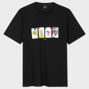 Image of Paul Smith Mens Reg Fit T Shirt Ps Tarot