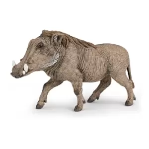 Image of Papo Wild Animal Kingdom Warthog Toy Figure, Three Years or Above,...