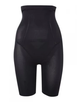 Image of Maidenform Power Slimmers high waist thigh slimmer Black