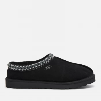 Image of UGG Mens Tasman Suede Slippers - Black - UK 10