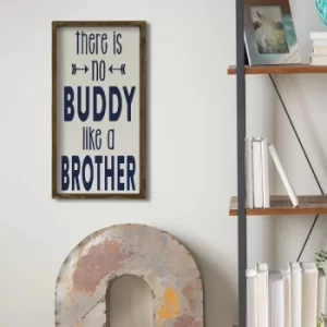 Image of KZM346 Brown Beige Blue Decorative Framed MDF Painting