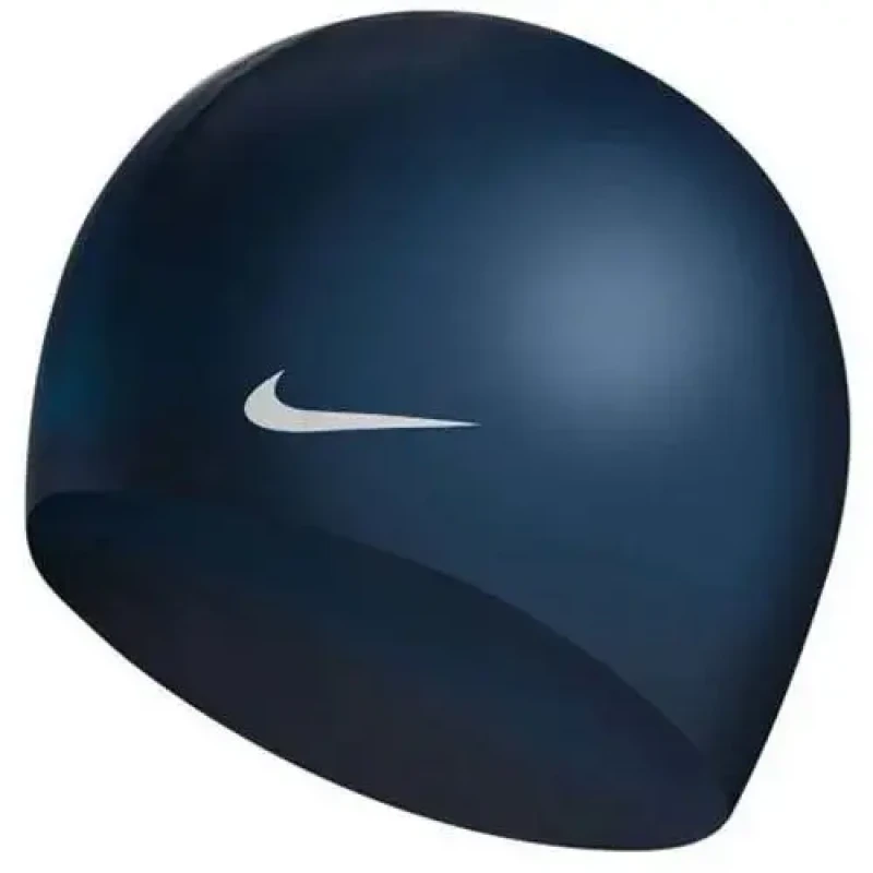 Image of Nike Solid Silicone Adult Cap Navy unisex