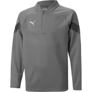 Image of Puma Training quarter Zip Top Jr - Grey