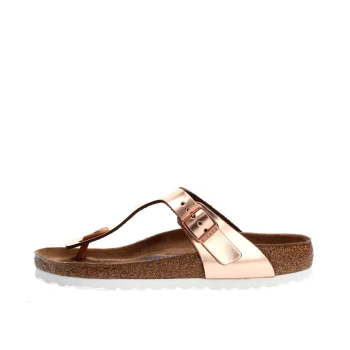 Image of BIRKENSTOCK Flops Women Grey Pelle - Leather