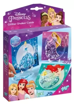 Image of Disney Princess Glitter Shaker Cards