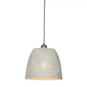 Image of Village At Home Storm Pendant Shade - White