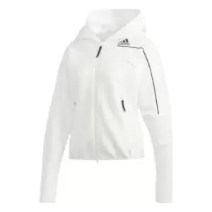 Image of adidas Zane Hoodie Ladies - White