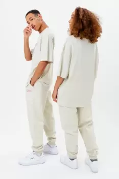 Image of CONTINU8 IVORY GREY JOGGERS