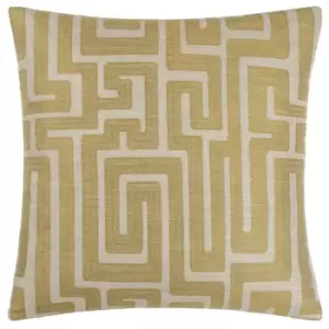 Image of Lauder Cushion Olive, Olive / 45 x 45cm / Polyester Filled