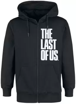 Image of The Last Of Us Fireflies lettering graffiti Hooded zip black