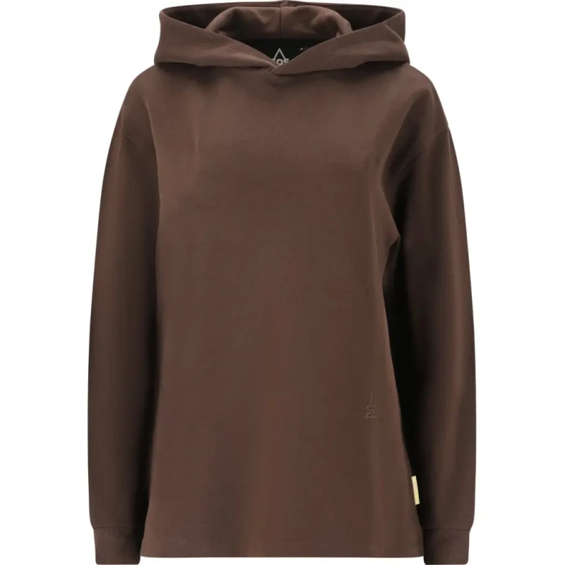 Image of SOS Womens hooded sweatshirt SOS Bovec Marron Female XS