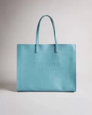 Image of Ew Debossed Floral Icon