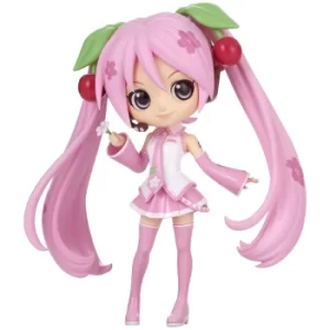 Image of Banpresto Q posket Sakura Miku (Ver. A) Figure