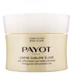 Image of Payot Paris Body Elixir Creme Sublime Elixir: Firming Body Care 200ml