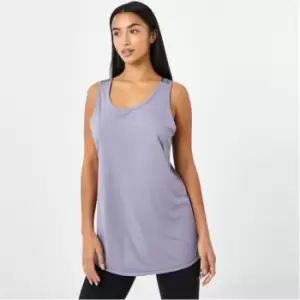Image of Everlast Cross Back Tank Top - Purple