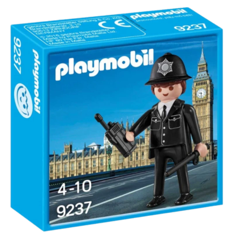 Image of Playmobil Police Bobby Playset PLAY-9237