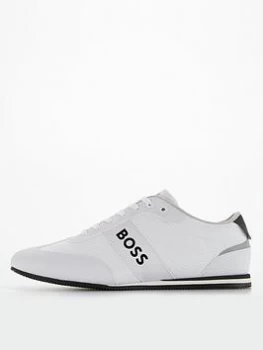 Image of BOSS Rosham Trainers - White, Size 11, Men