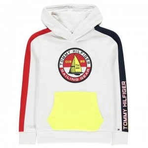 Image of Tommy Hilfiger Tommy Sailing CB OTH Hoodie - White YBR