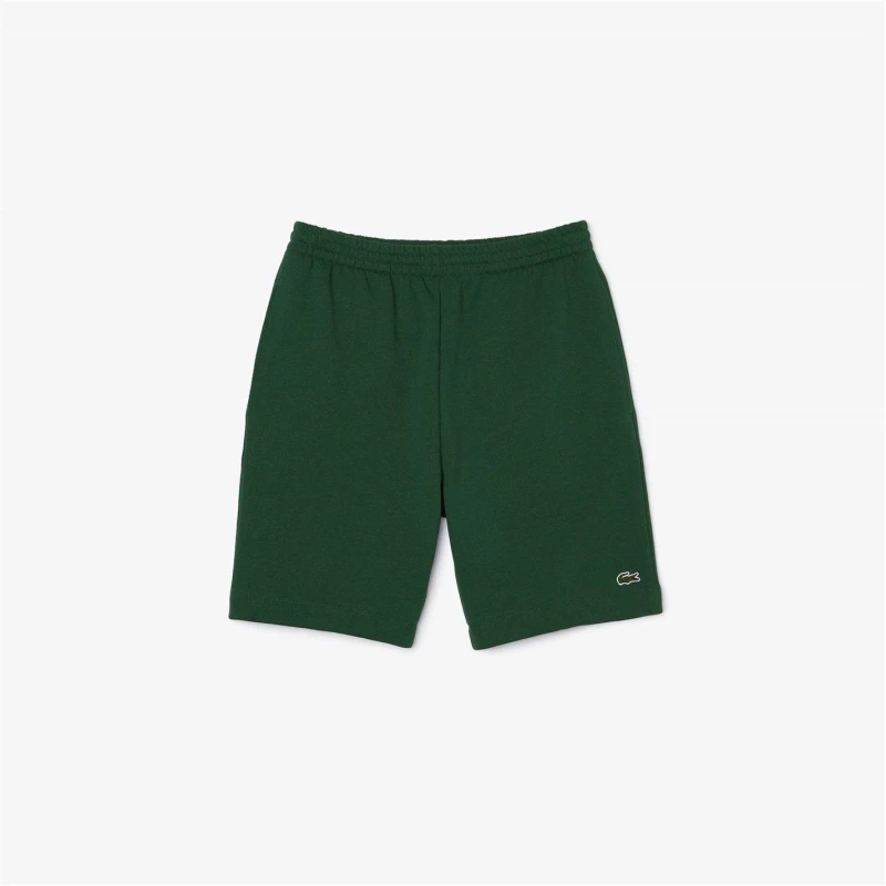 Image of Lacoste Mens Basic Fleece Shorts Green 132 male 2XL
