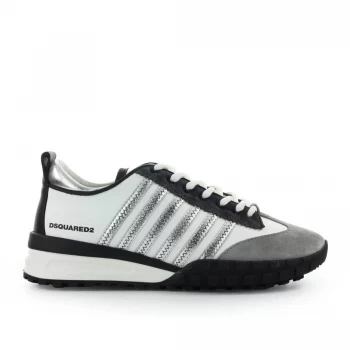 Image of DSQUARED2 high Women White Pelle / Camoscio