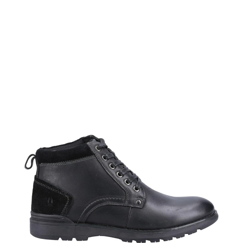 Image of Hush Puppies Hush Puppies Men Dean Boot in Black Size: 12 Black 12 Male 5038600707109