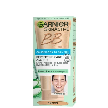 Image of Garnier BB Cream Oil Free Tinted Moisturiser (Various Shades) - Medium