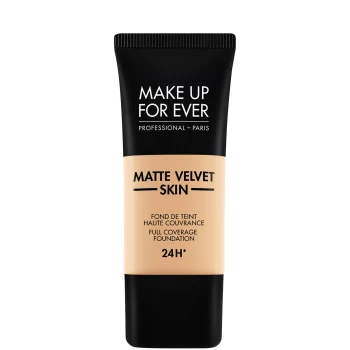 Image of MAKE UP FOR EVER matte Velvet Skin Foundation 30ml (Various Shades) - 330 Warm Ivory