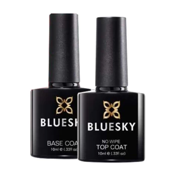 Image of Bluesky Gel Nail Polish No Wipe Top & Base Coat Duo