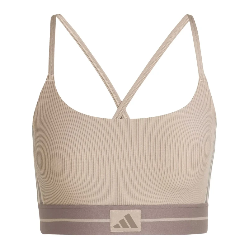 Image of Sports bra adidas Hyperglam Marron Female S
