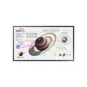 Image of Samsung WM75B interactive whiteboard 190.5cm (75") 3840 x 2160 pixels Touch Screen Grey USB / Bluetooth