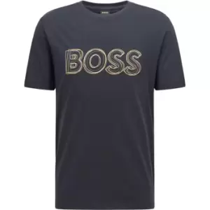 Image of Boss 1 T Shirt - Blue