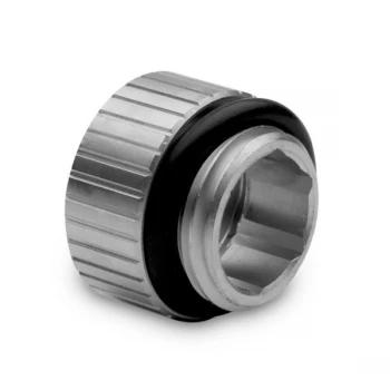 Image of EK Water Blocks EK-Quantum Torque 7mm Micro Extender Static Male to Female Fitting - Satin Titanium