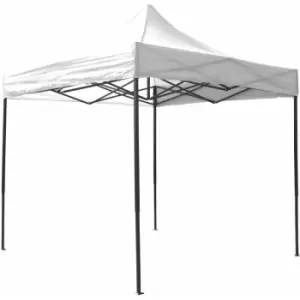 Image of Airwave - 3m x 3m Pop Up Gazebo, No Sides with Free Carry Bag - White - White