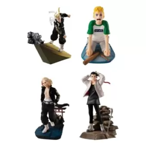 Image of Tokyo Revengers Petitrama Series Trading Figure 8cm Toman Heroic Scenes Assortment (4)