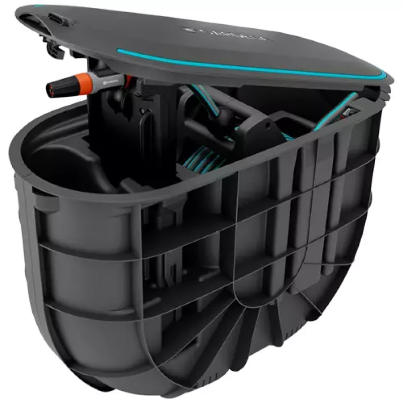 Image of Gardena PIPELINE Undercover Rollup M Hose Box Set 18650-20 Diameter: 7/16" / 11mm