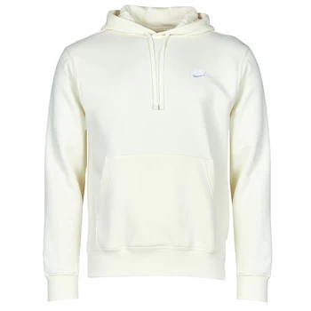 Image of Nike NSCLUB HOODIE PO BB mens Sweatshirt in Beige - Sizes S,M,L,XL,XS
